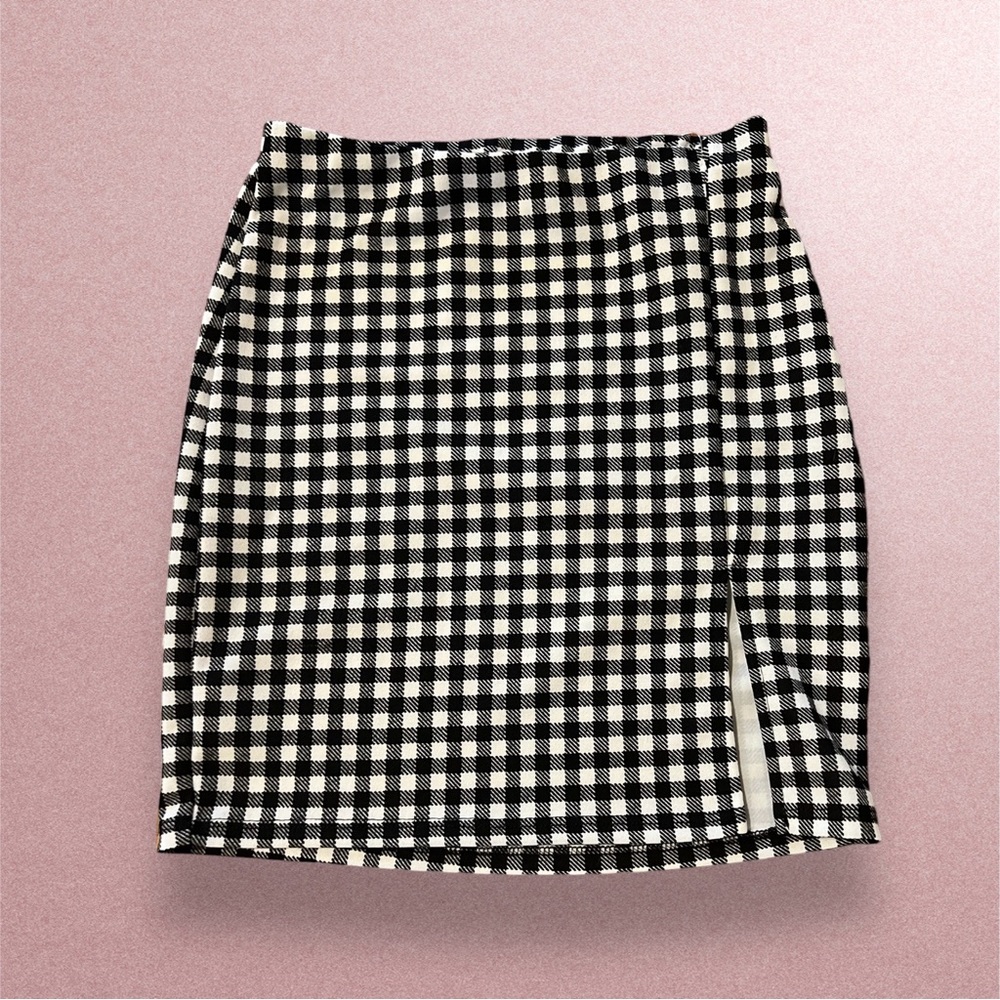 Women Plaid Skirt